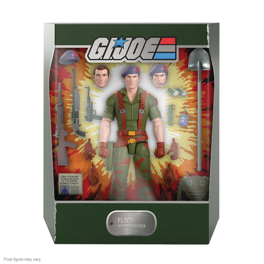 G.I. Joe Ultimates Real American Hero Wave 2 Flint Action Figure