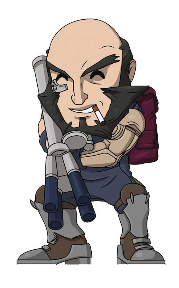 Jet Black Vinyl Figure