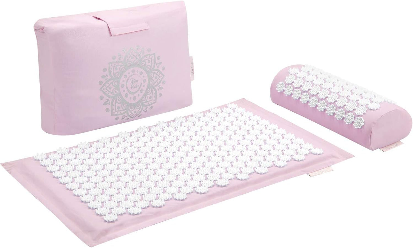 Acupressure Mat 28" x 17" - Shiatsu Intervention Mat & Pillow Gift Set - Quick Back & Neck Pain Relief for Men & Women, Cushion for Sciatica, Trigger Point Therapy, Stress Relief
