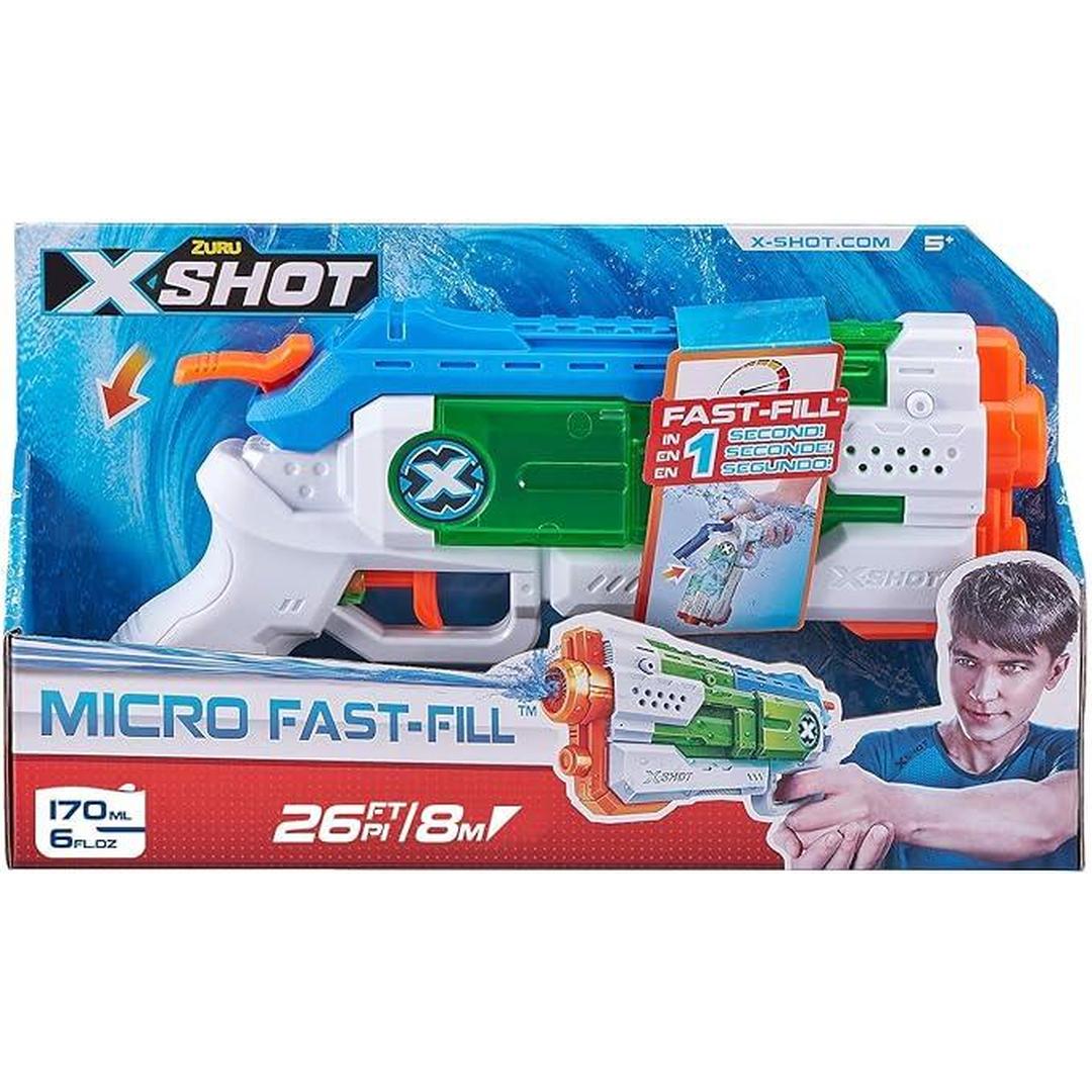 X-Shot Fast Fill Micro Water Blaster Gun by Zuru