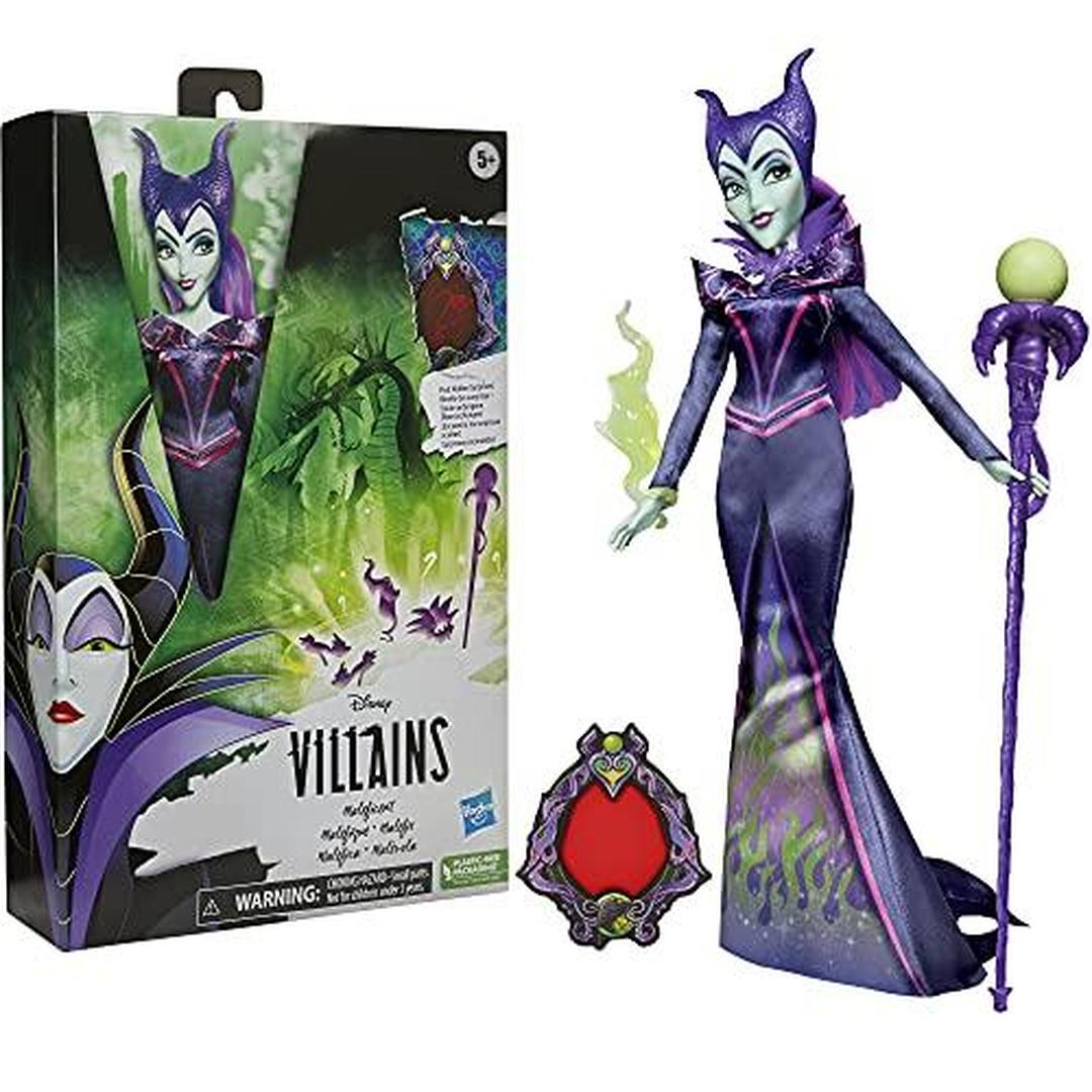 Disney Villains Maleficent Fashion Doll Includes Accessories and Removable Clothes