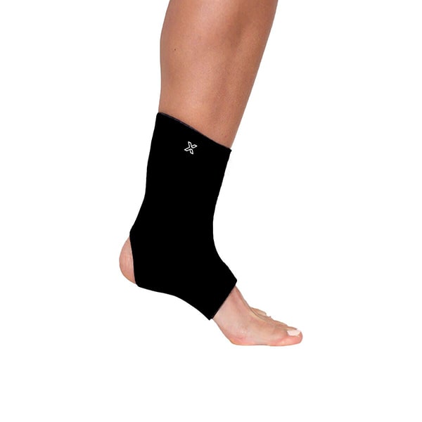 Body Helix Full Ankle Compression Sleeve Black