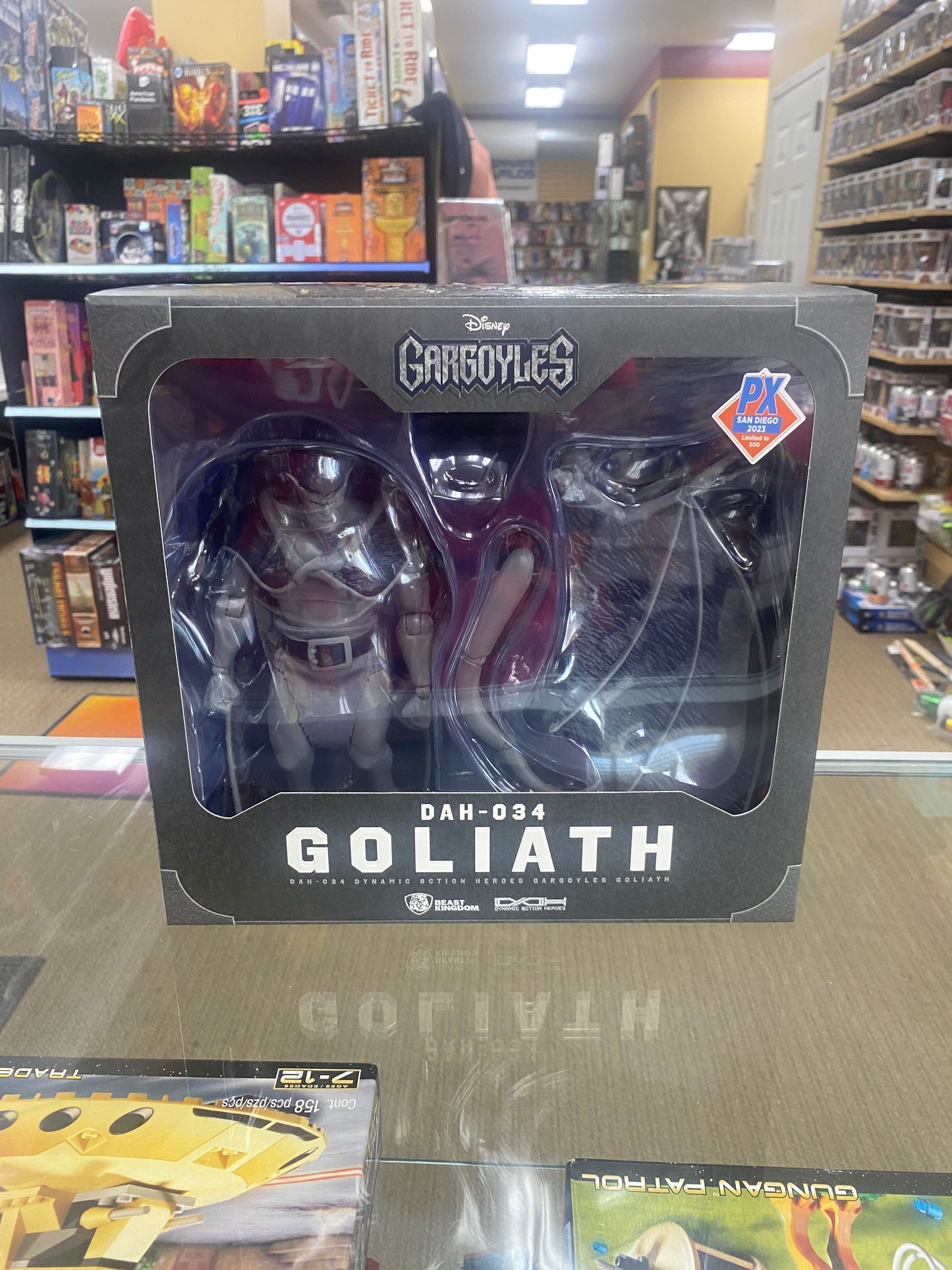 San Diego Comicon SDCC 2023 Gargoyles DAH-034sp Dynamic 8-Ction Goliath Previews Exclusive