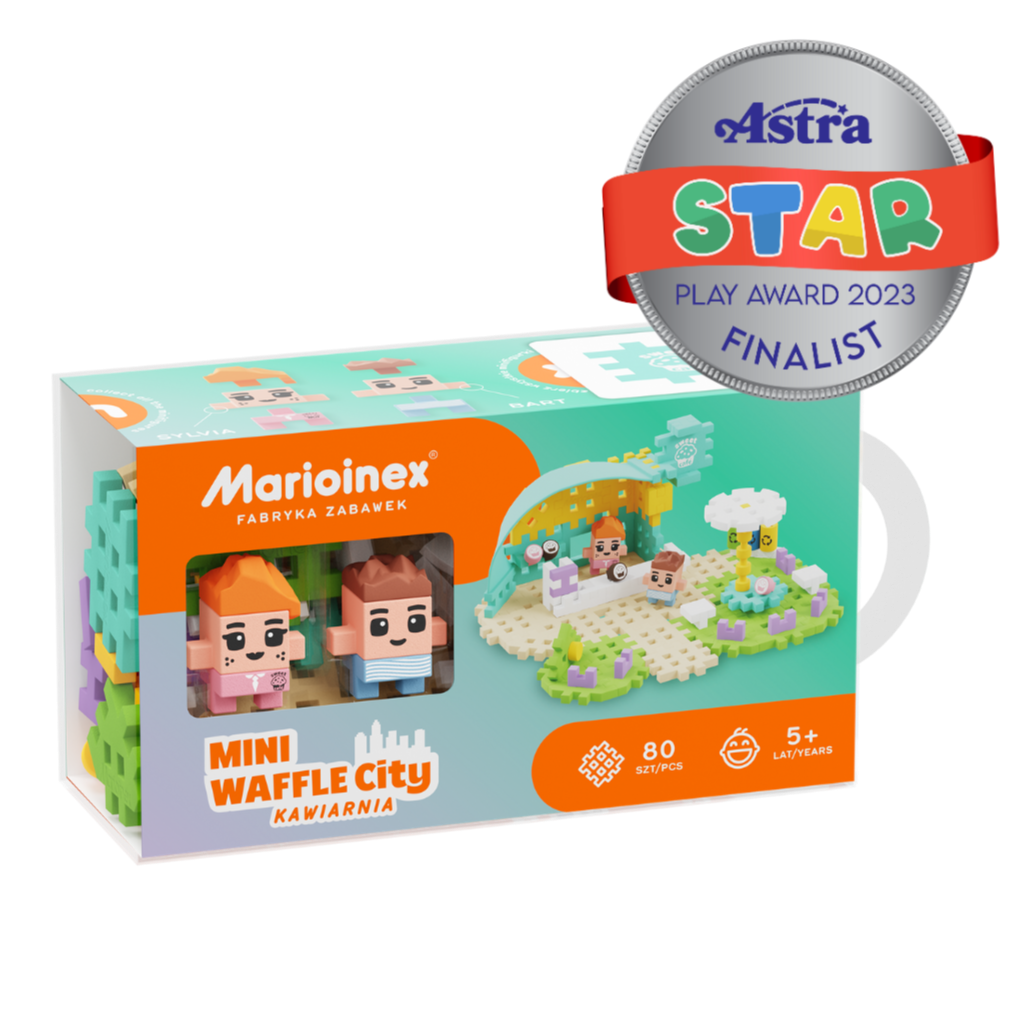 Mini Waffle City | Cafe 80pc Waffle Building Blocks Set