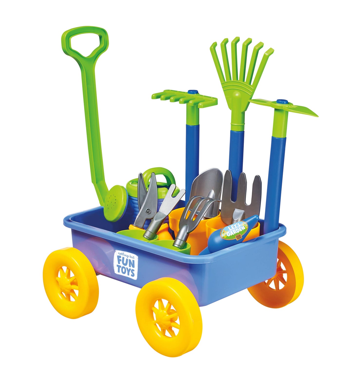 Nothing But Fun Toys - Let's Garden Wagon Playset