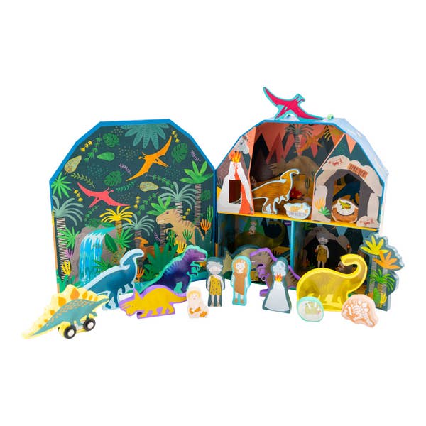 Pretend Play Wooden Playbox | Dino