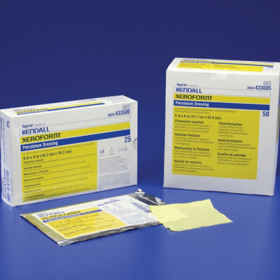 Xeroform Petrolatum Impregnated Dressing 5 X 9 Inch Gauze Pack of 50 33277753