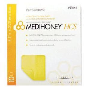 MEDIHONEY 31622 Hydrogel Dressing, Box of 10