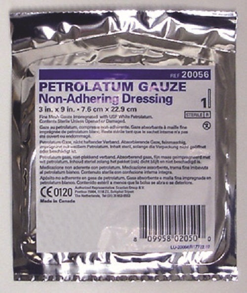 McKesson 61-20056 Petrolatum Impregnated Dressing, 1 Count