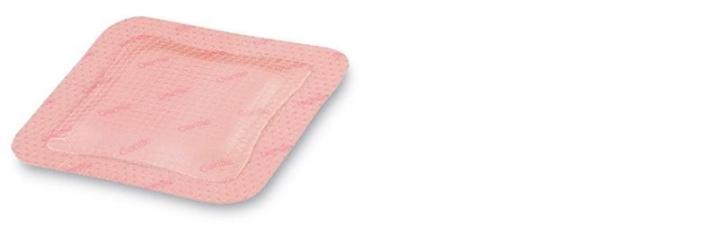 Smith & Nephew Allevyn Gentle Border Lite Silicone Gel Adhesive Hydrocellular Foam Dressing: 6" x 6", 10 Count Pink 41263571