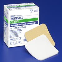 Copa Foam Dressing 4 X 4 Inch Square NonAdhesive without Border Sterile Box of 10 40241785
