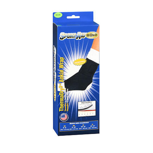 Scott Specialties, Scott Specialties Ankle Wrap Theramadry S-A Gold Medium, MEDIUM 1 each