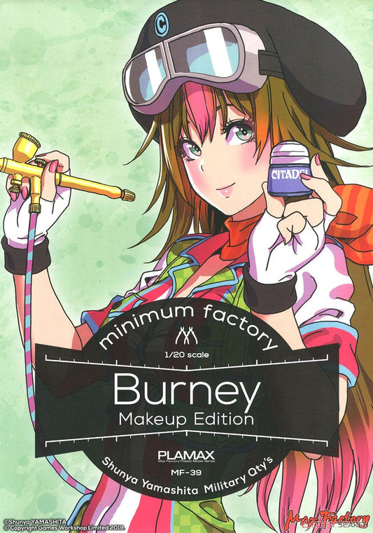 PLAMAX MF-39 MINIMUM FACTORY BURNEY 1/20 MODEL KIT MAKEUP EDITION