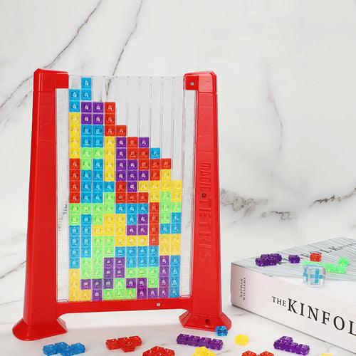 Tetris Game Colorful 3D Puzzle Tangram Math Toys - zoter Shop