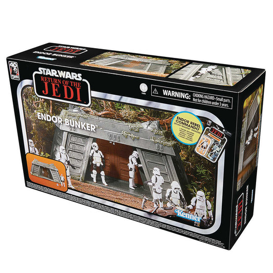 Star Wars Vintage 3-3/4in E6 Endor Bunker Playset