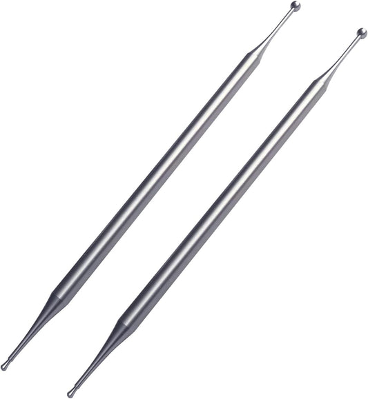 Stainless Steel Dual Head Facial Reflexology Tool Set,Ear Acupuncture Massage Tool,Manual Acupuncture Pen,Body Point Probe Pen &Trigger Point Massager Tool for Deep Tissue (Set)