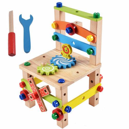 Children's Chair Building Block Toys - zoter Shop