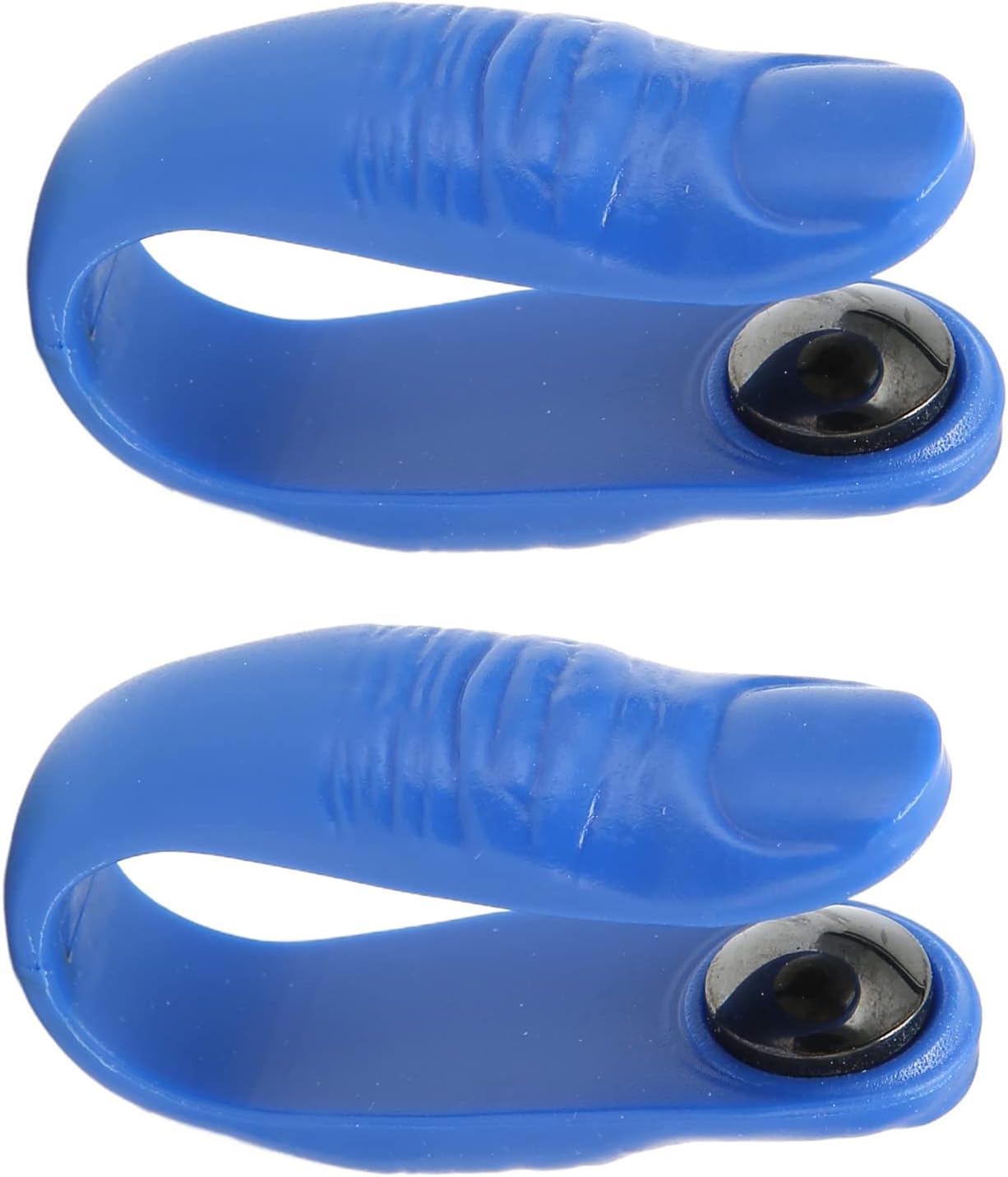 Jeanoko Acupoint Massage Clip, Safe 2pcs Blue Easy to Use Acupressure Point Clip with Magnets for Stress for Dizziness