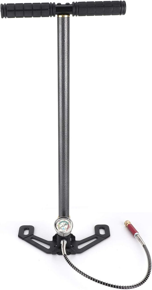High Pressure Hand Pump for Air Rifle PCP, 0-6000PSI - $50