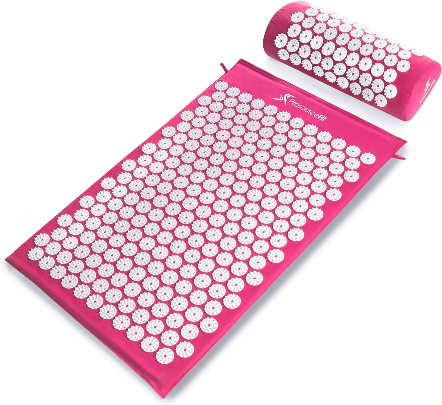 ProsourceFit Acupressure Mat and Pillow Set for Back/Neck Pain Relief and Muscle Relaxation