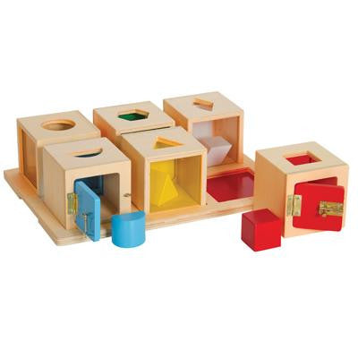 Peek-a-Boo Lock Boxes (Set of 6)