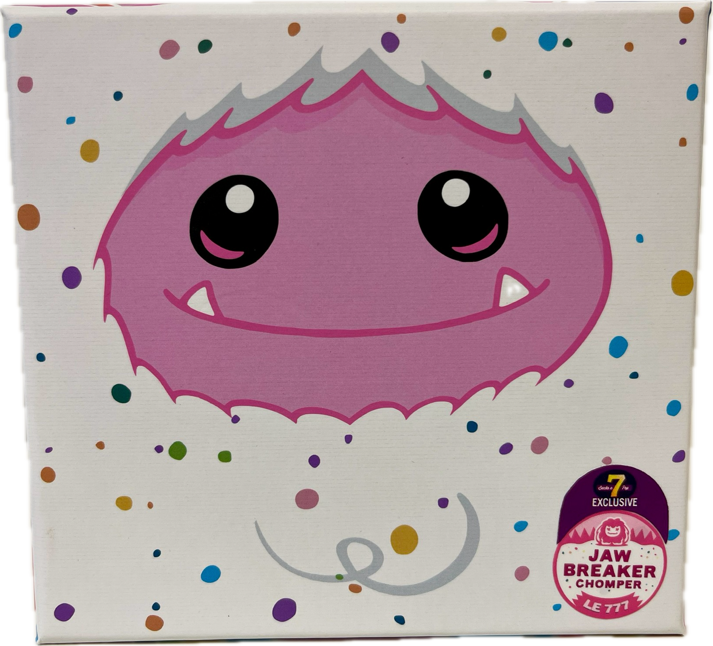 7BAP 3 Inch Vinyl Figure Jaw Breaker Chomper The Yeti LE 777