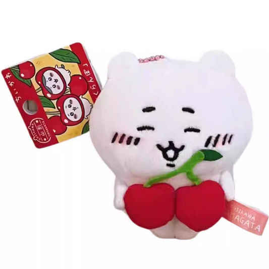 Chiikawa (Cherry) Plush Toy Key Chain