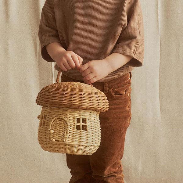 Mushroom Basket - Natural
