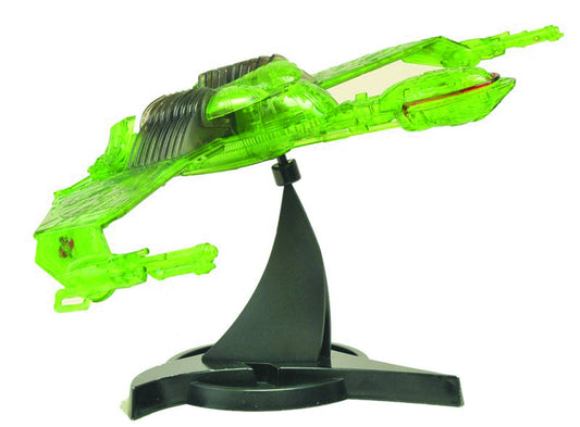 STAR TREK KLINGON BIRD OF PREY PARTIAL CLOAK SHIP