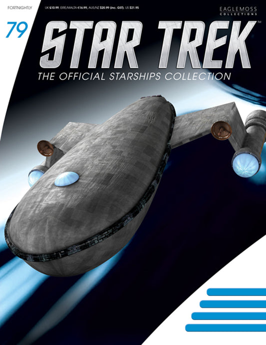 STAR TREK STARSHIPS FIG MAG #79 HARRY MUDDS CLASS J SHIP (C: