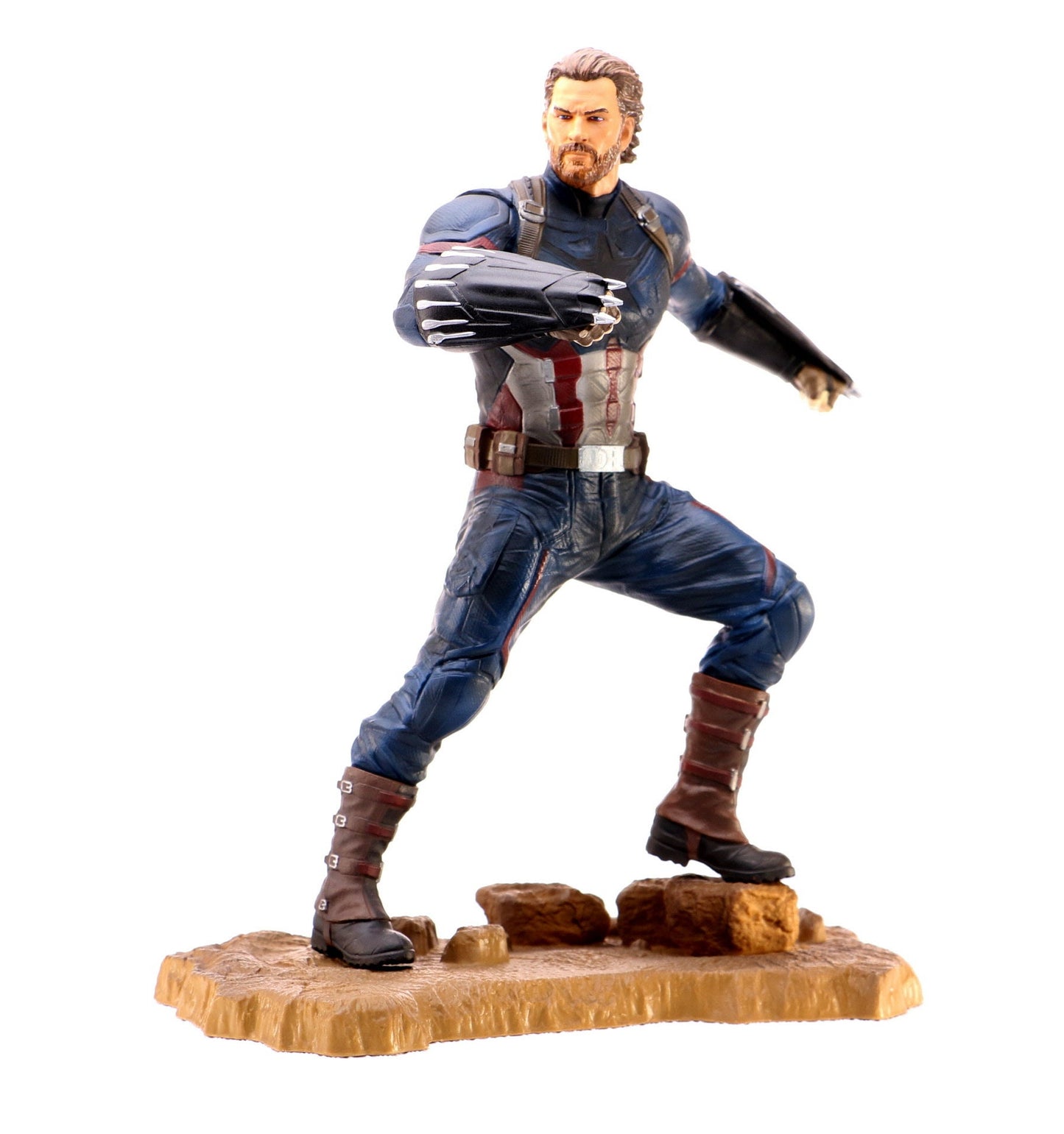 MARVEL GALLERY AVENGERS 3 CAPTAIN AMERICA PVC FIGURE