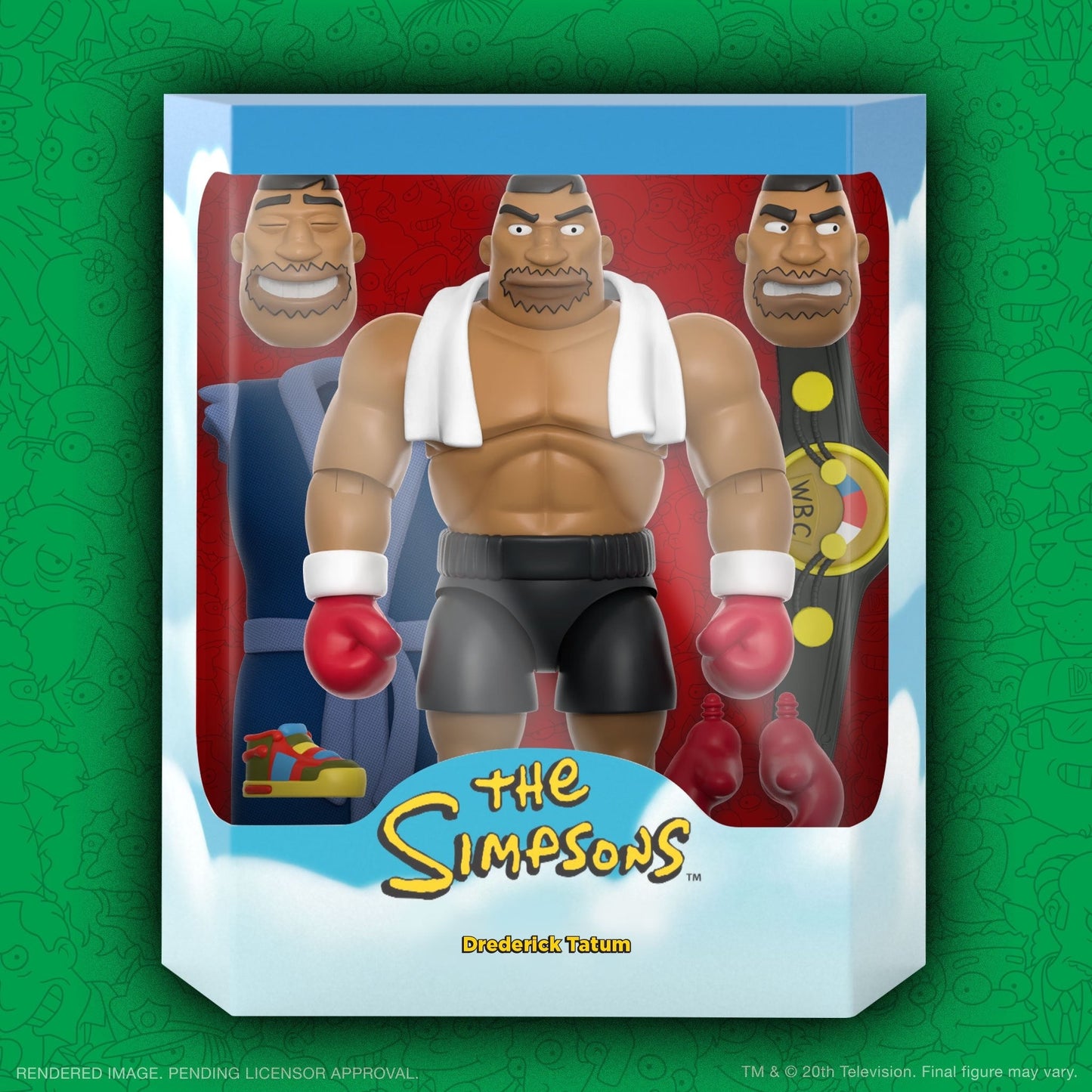 Simpsons Ultimates W4 Drededrick Tatum Action Figure