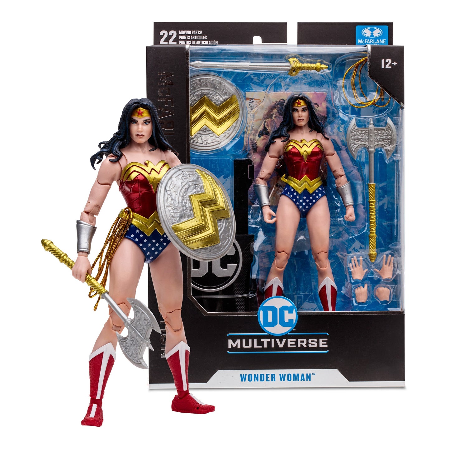 DC McFarlane Collector Edition Classic Wonder Woman 7in Action Figure