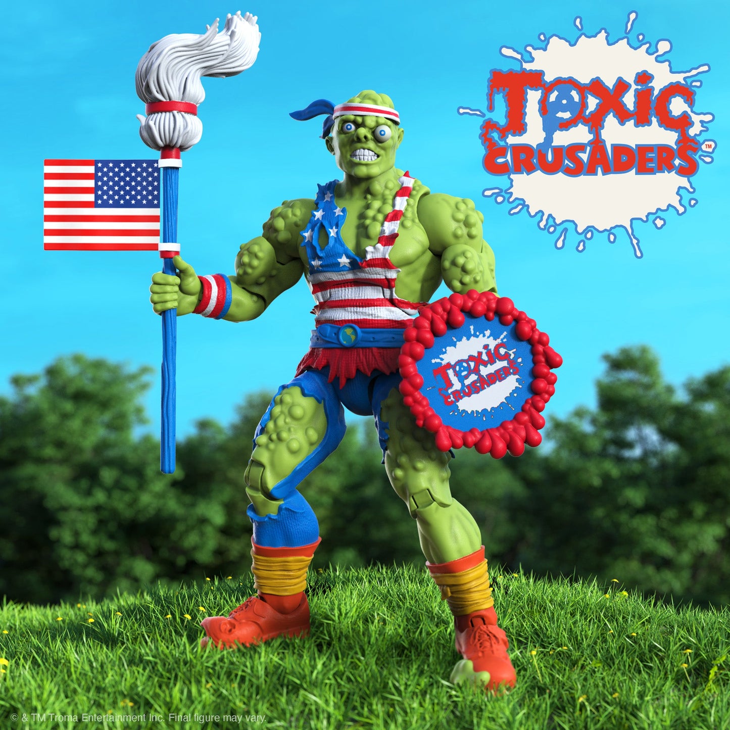 Super7 Toxic Crusaders Ultimates Wave 5 Toxie Action Figure
