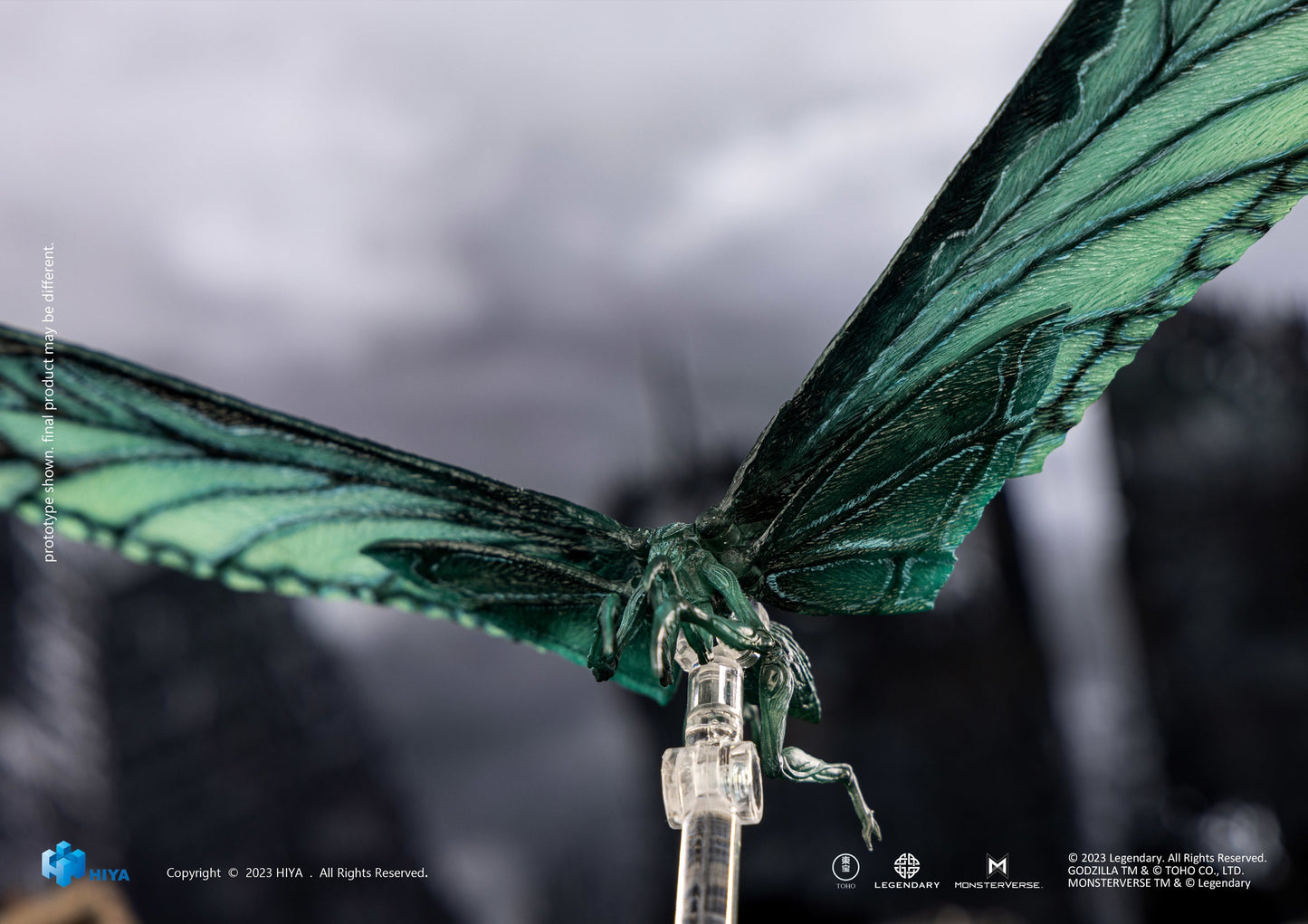 Godzilla 2019 Exquisite Mothra Emerald Titan Previews Exclusive Action Figure