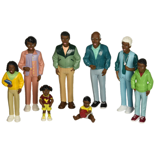 Pretend Play Family, African American