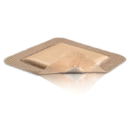 Mepilex Border Silicone Foam Dressing with 3-Layered Pad: 5 Count, 6" x 8" with 4" x 6-1/4" (3-Layered Pad)