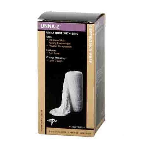 Unna-Z Zinc Boot Bandages -Case of 12