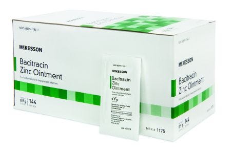 Mckesson 1175 First Aid Antibiotic Box of 144