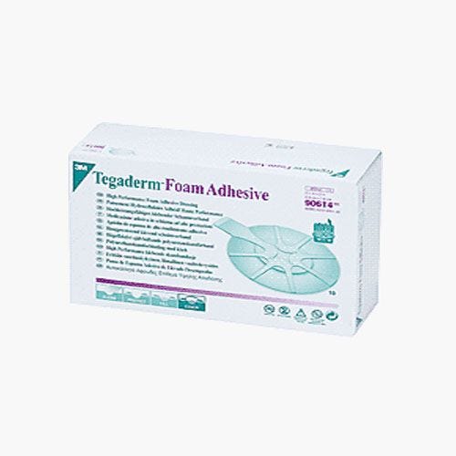 Tegaderm 90614 High Performance Foam Adhesive Dressing, Box of 10