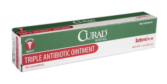 CURAD Triple Antibiotic Ointment 1 oz Tube Case of 12