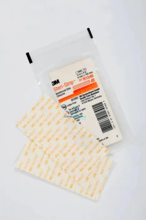 Steri-Strip Wound Closure Strips - 6mm x 7.5cm (12 x 5 strips)