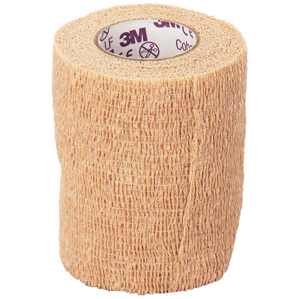 Coban LF 2082 Latex Free Self-Adherent Wrap with Hand Tear, Case of 36