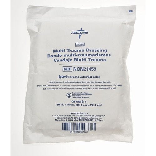 Medline Sterile MultiTrauma Abdominal Pads Case of 50